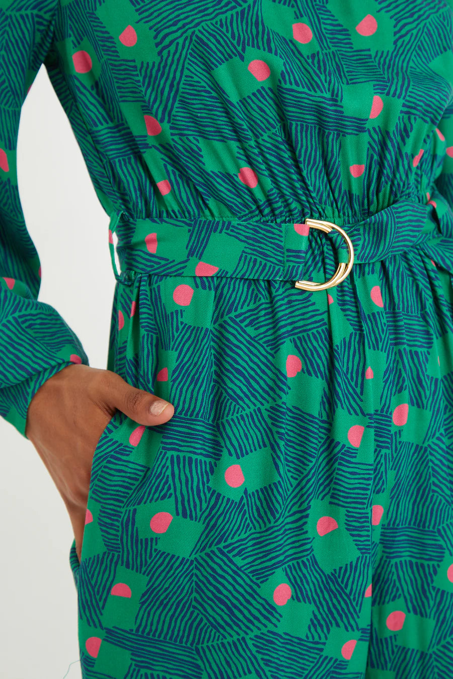 Louche London Gayane Bauhaus Abstract Jumpsuit