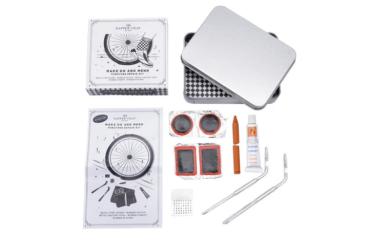 CGB Giftware  Dapper Chap 'Make Do And Mend' Puncture Repair Kit