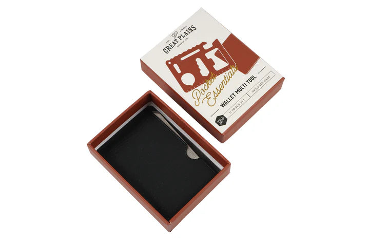 CGB Giftware  Great Plains 11 In 1 Wallet Multi Tool