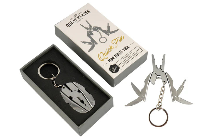CGB Giftware  Great Plains 7 In 1 Mini Multi Tool