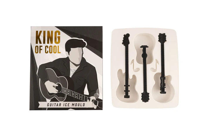 CGB Giftware  Dapper Chap Set Of 3 Guitar Ice Moulds