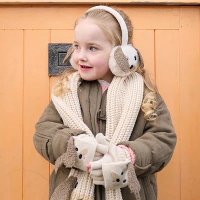 Rockahula  -  Pippy Puppy Knitted Gloves