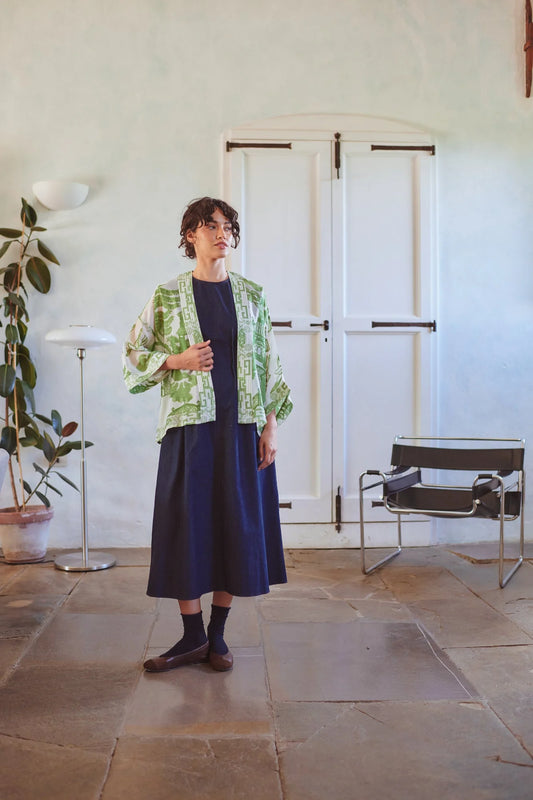 Giant Willow Green Kimono -  One Hundred Stars