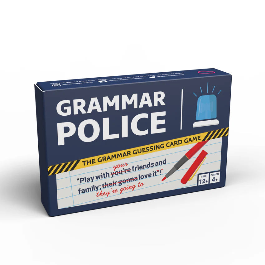 Grammar Police - Card Game
