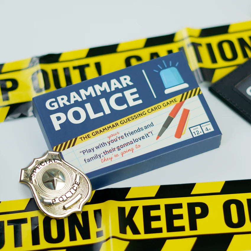 Grammar Police - Card Game