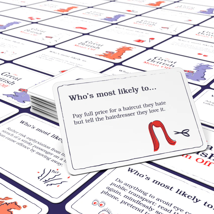 Great British Moan Off - Card Game