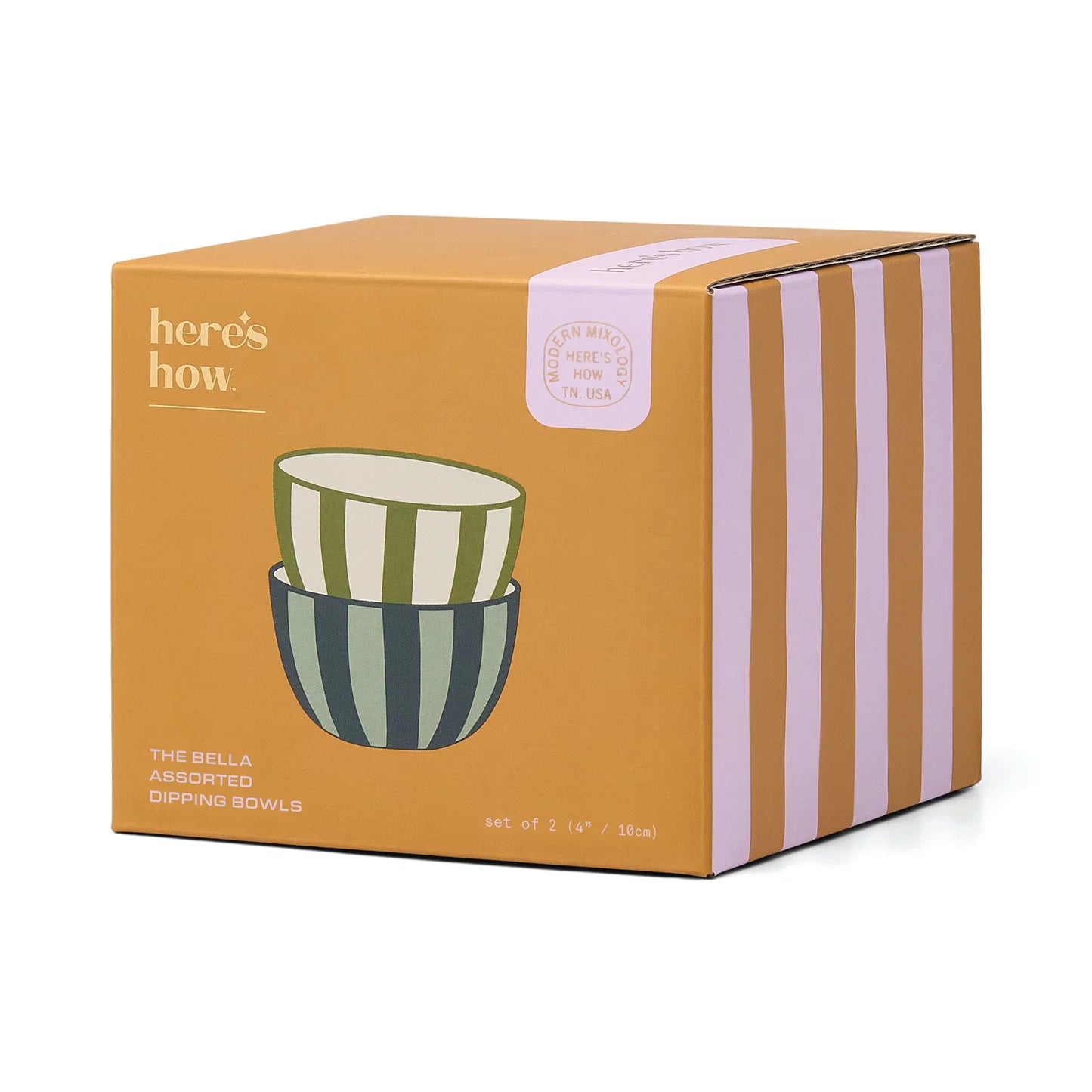Here's how - The Bella Assorted Dipping Bowls (Green & Blue)