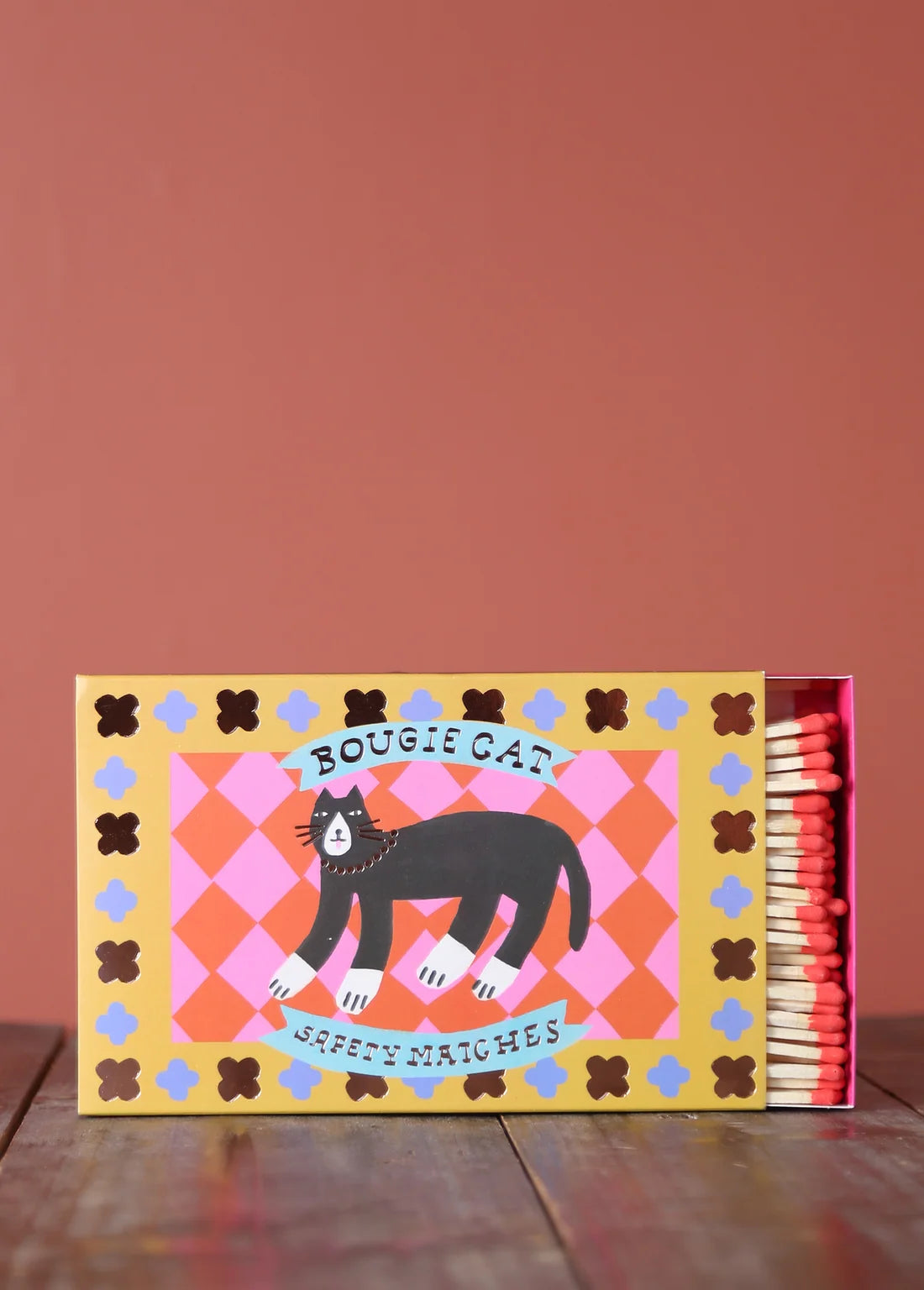 Paddywax  - Large Rectangle Boxed Matches Bougie Cat