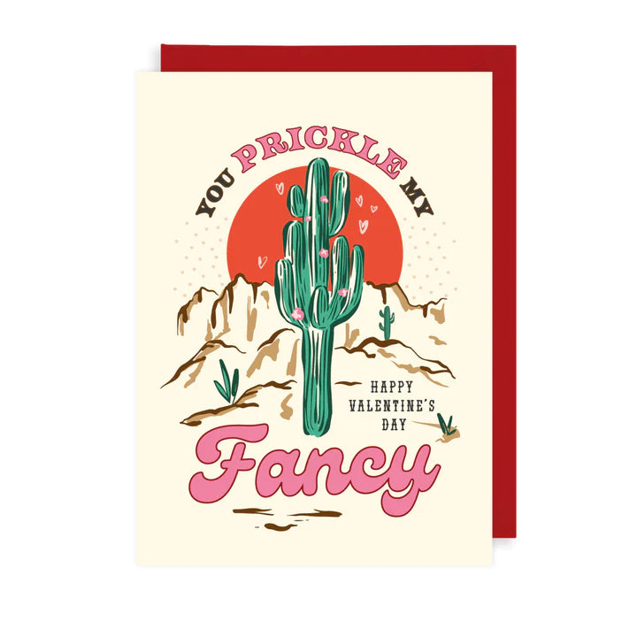 Prickle My Fancy Valentine Card