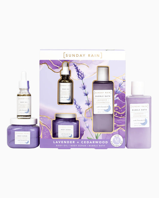 Sunday Rain - Lavender + Cedarwood Relax Trio