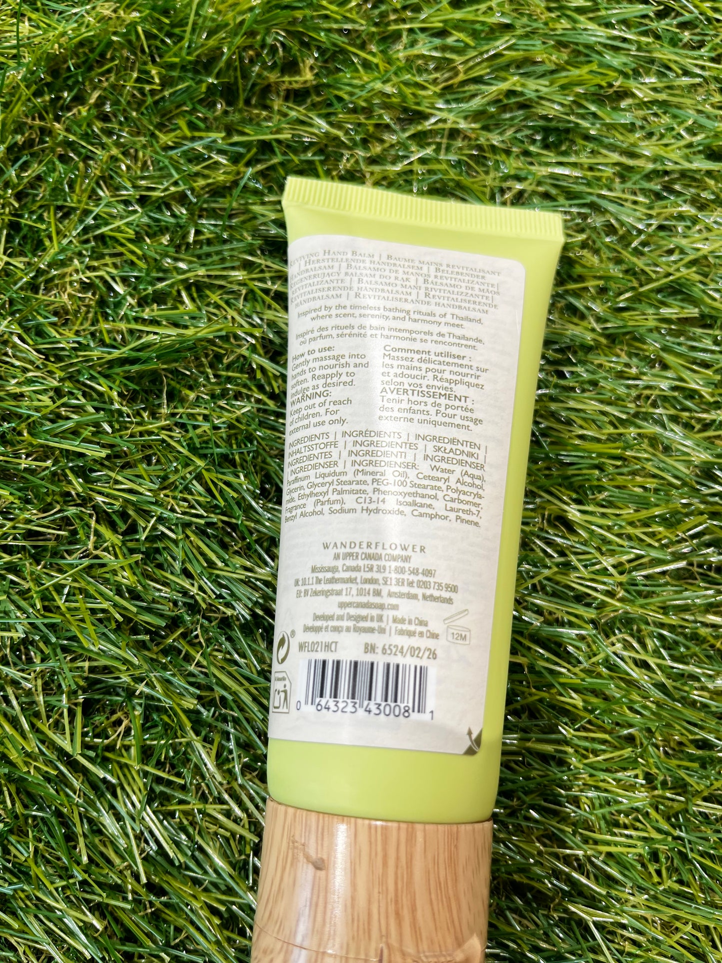 Wanderflower - Essence of Thailand Reviving Hand Balm
