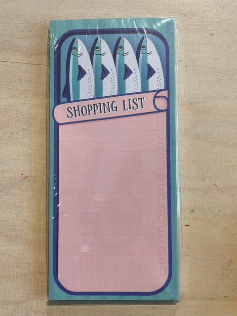 Sass & Belle - Tin of Sardines List Pad