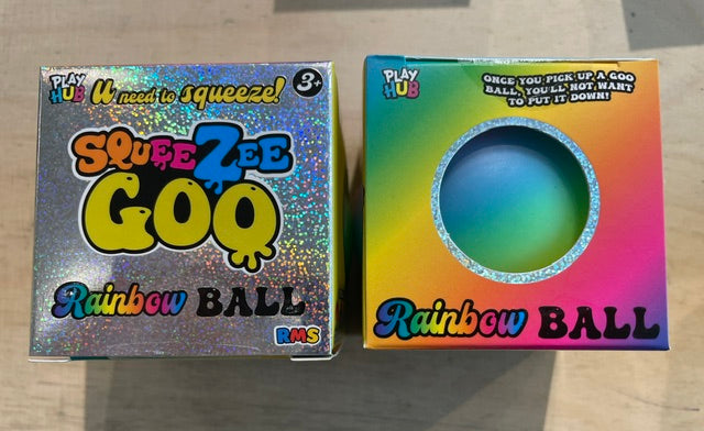 PlayHub - Squeezy Rainbow Ball