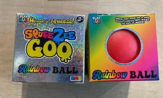 PlayHub - Squeezy Rainbow Ball
