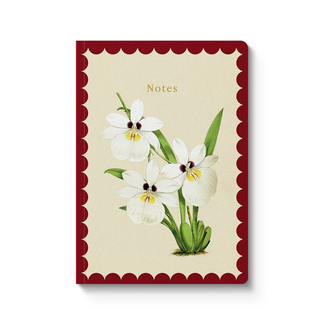 Ohh Deer - White Orchid A5 Premium Paperback Notebook