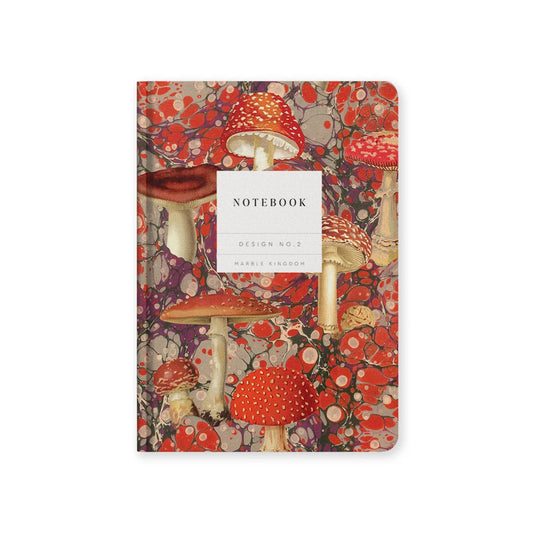 Ohh Deer - Marble Fungi A6 Premium Paperback Notebook