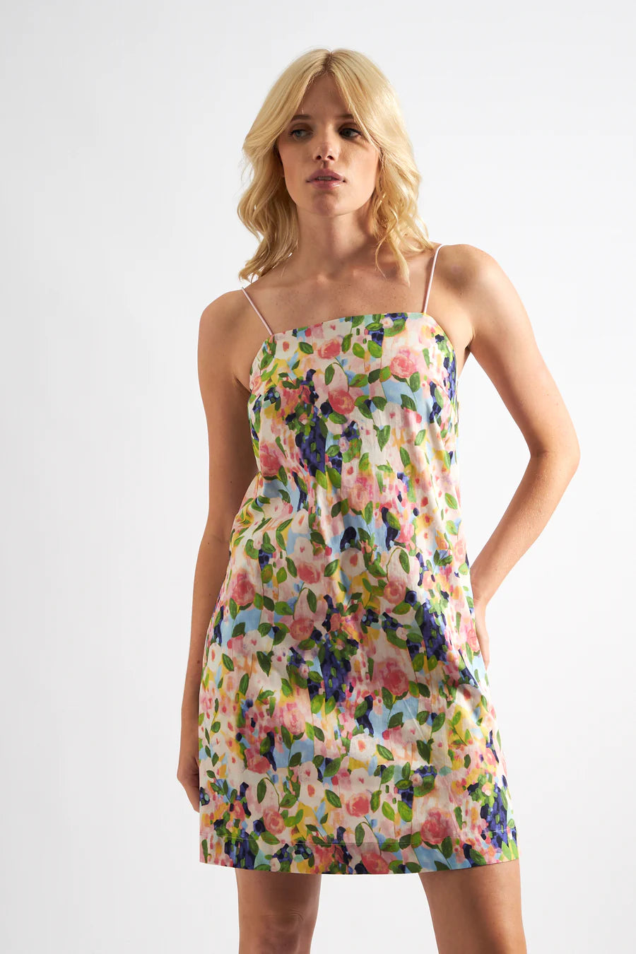 Louche - Linsey Summer Dream Print Strappy Mini Sundress