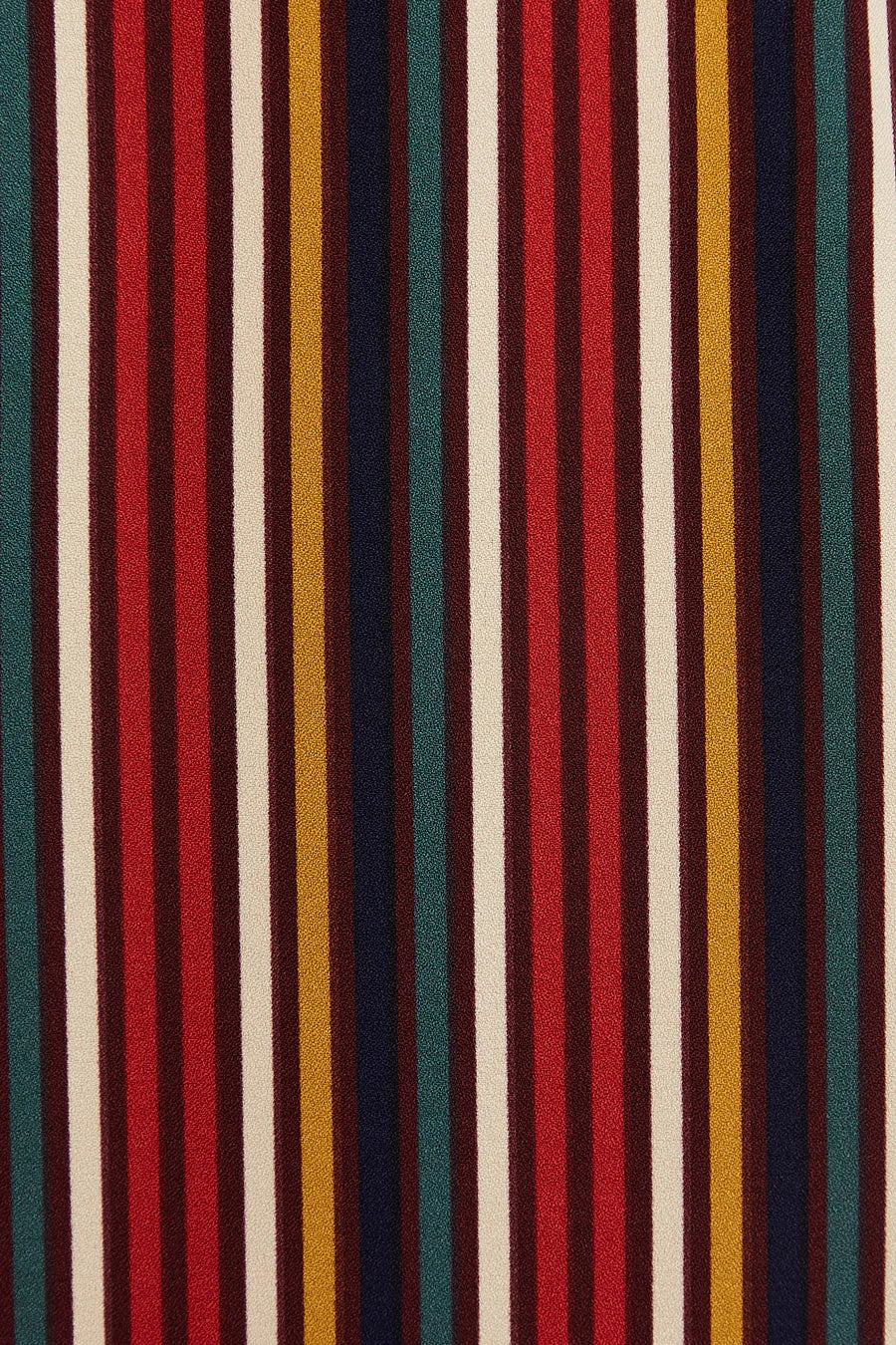 Louche London Cossette Winter Stripe Long Sleeve Mini Dress