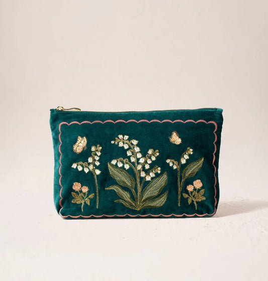 Elizabeth Scarlett - Lily of the Valley Everyday Pouch