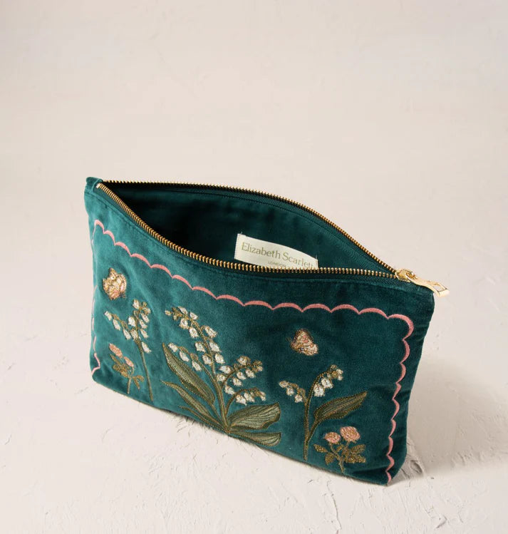 Elizabeth Scarlett - Lily of the Valley Everyday Pouch