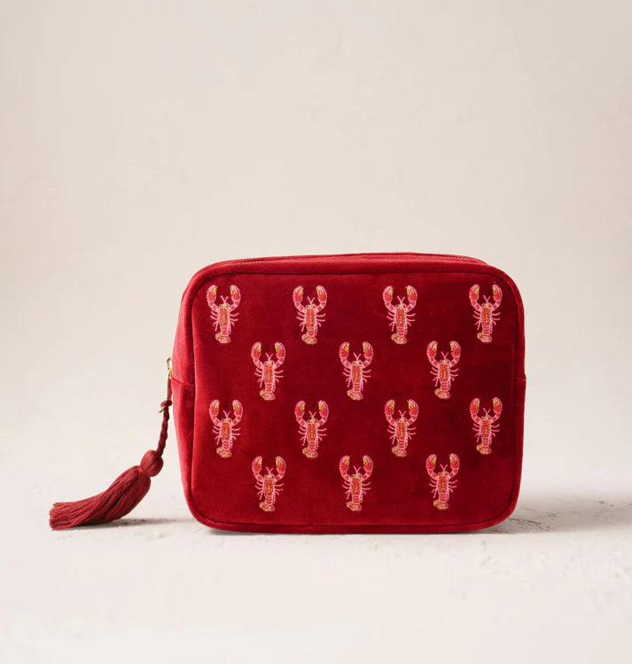 Elizabeth Scarlett - Lobster Wash Bag