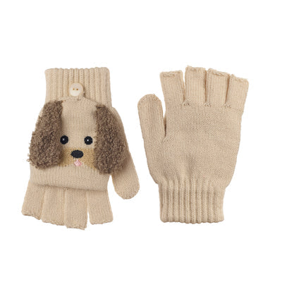 Rockahula  -  Pippy Puppy Knitted Gloves