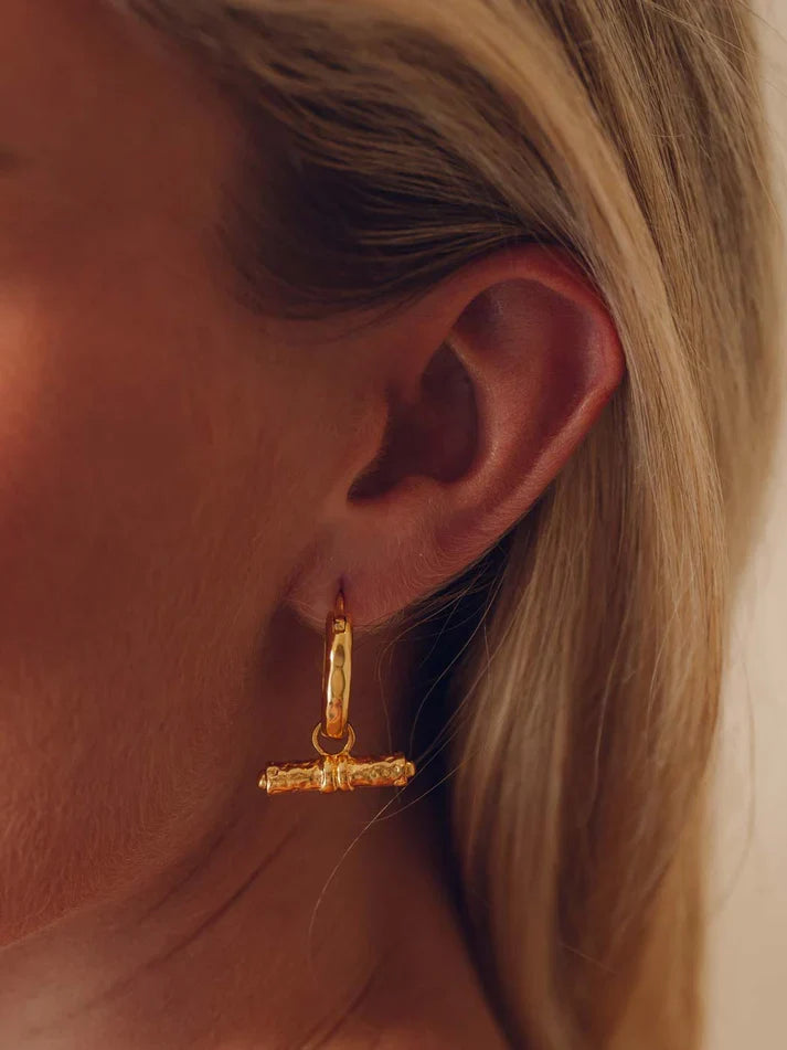 Formation Co - Margot T-Bar Hoop Earrings