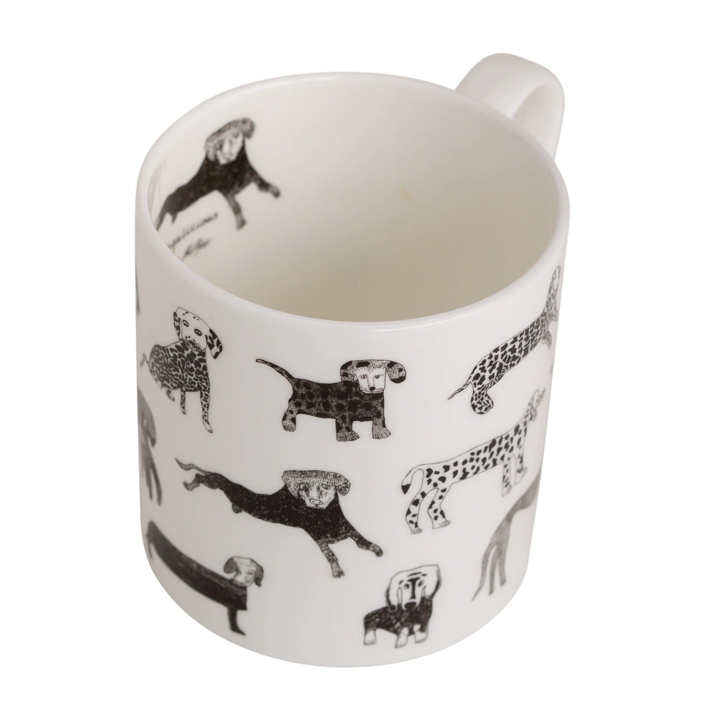 Arthouse Unlimited Fine Bone China Mug - Dogolicious