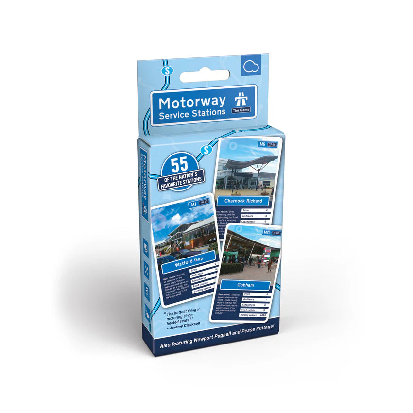 Motorway Service Stations - Card Game