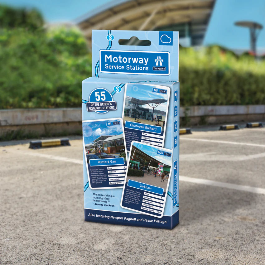 Motorway Service Stations - Card Game