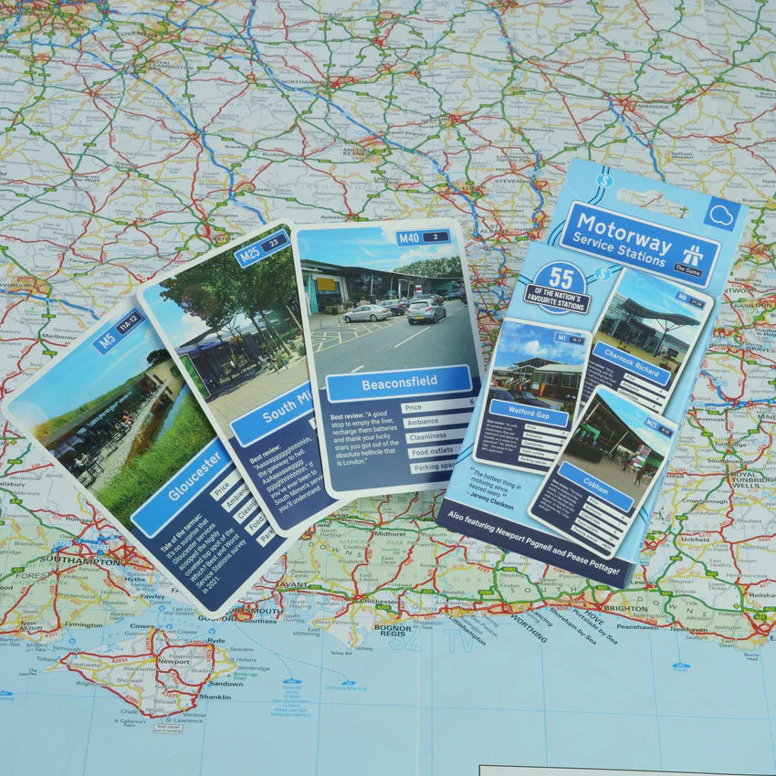 Motorway Service Stations - Card Game