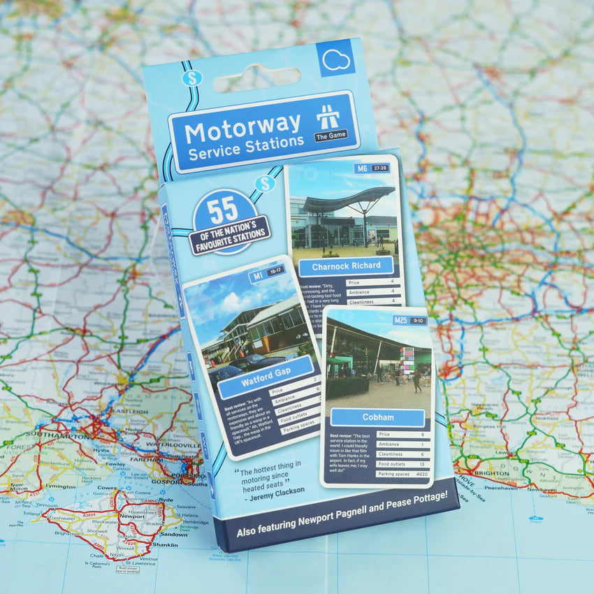 Motorway Service Stations - Card Game