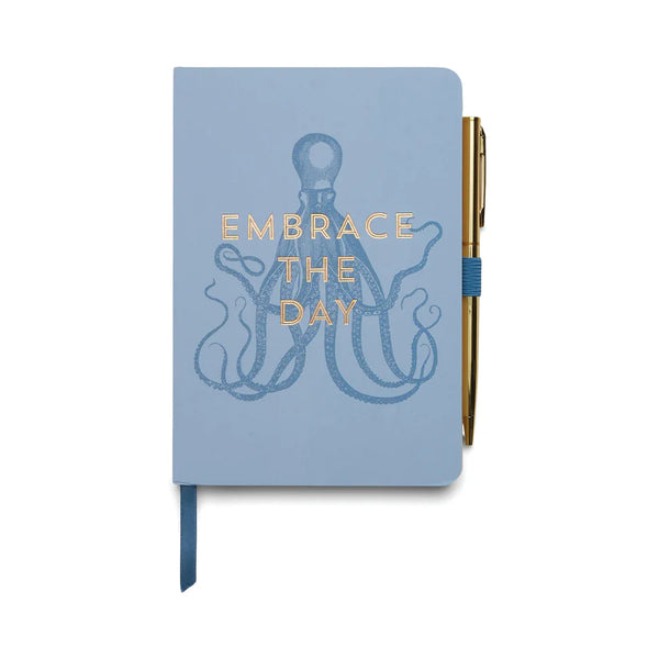 Embrace The Day - Notebook with Pen