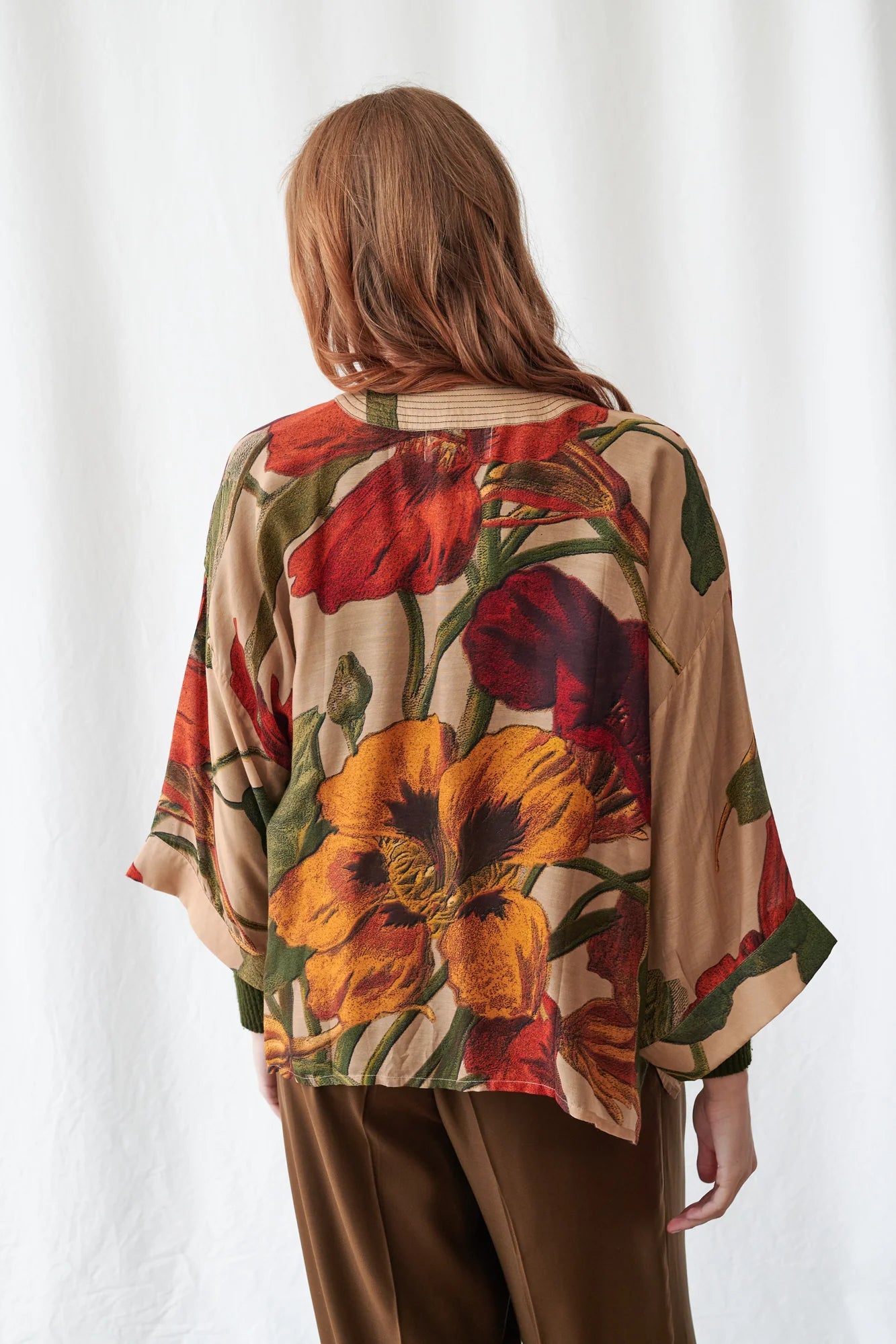 One Hundred Stars - Nasturtium Fawn Kimono