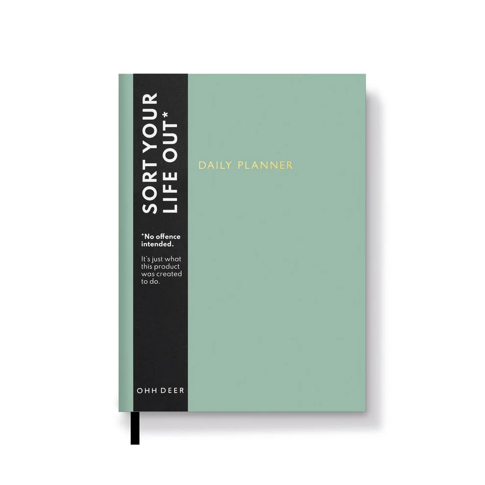 Ohh Deer Daily Planner - Sage Green