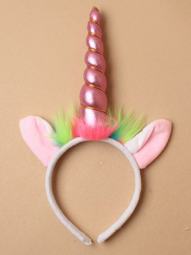 Molly & Rose - Halloween, Unicorn Headband (Pink)