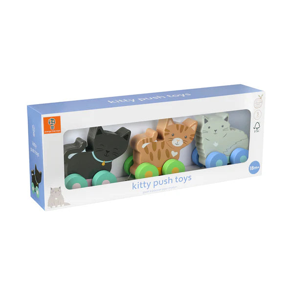 Orange tree toys - Kitty Push Toys