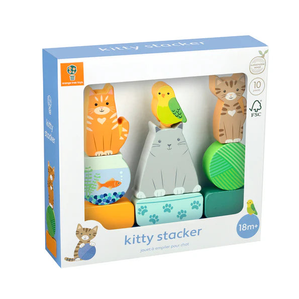 Orange tree toys - Kitty Stacker