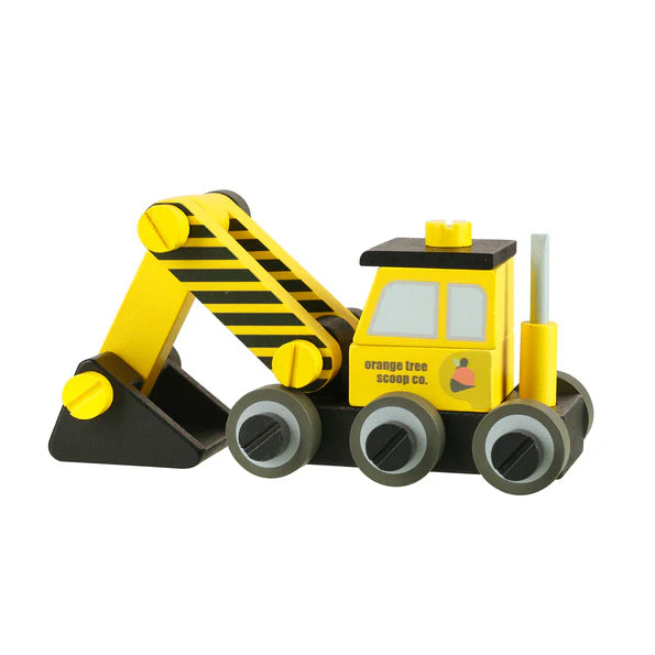 Orange Tree Toys - Buildable Digger
