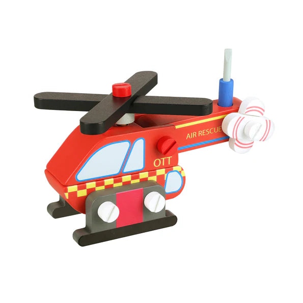 Orange Tree Toys - Buildable Helicopter