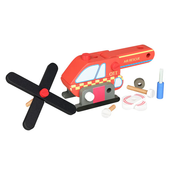 Orange Tree Toys - Buildable Helicopter