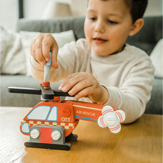 Orange Tree Toys - Buildable Helicopter