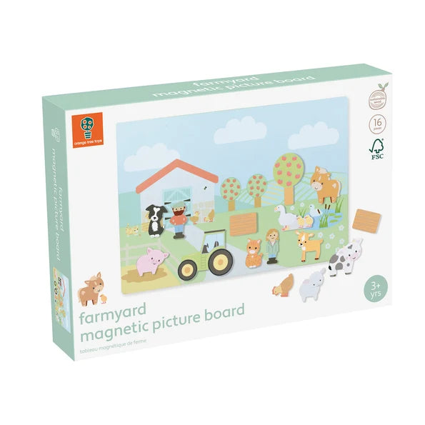 Orange tree toys - Farmyard Magnetic Picture Board
