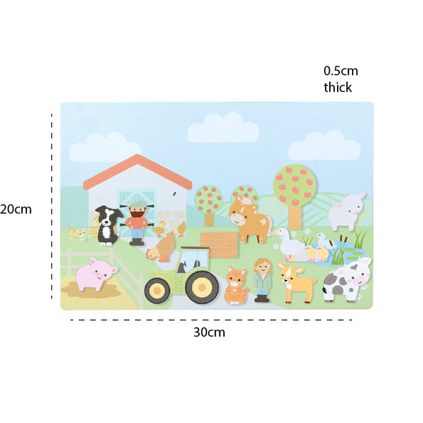 Orange tree toys - Farmyard Magnetic Picture Board