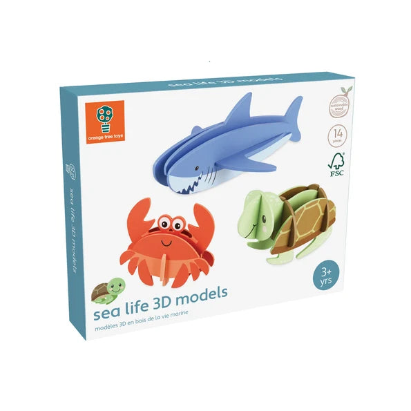 Orange tree toys - Sea Life 3D Models
