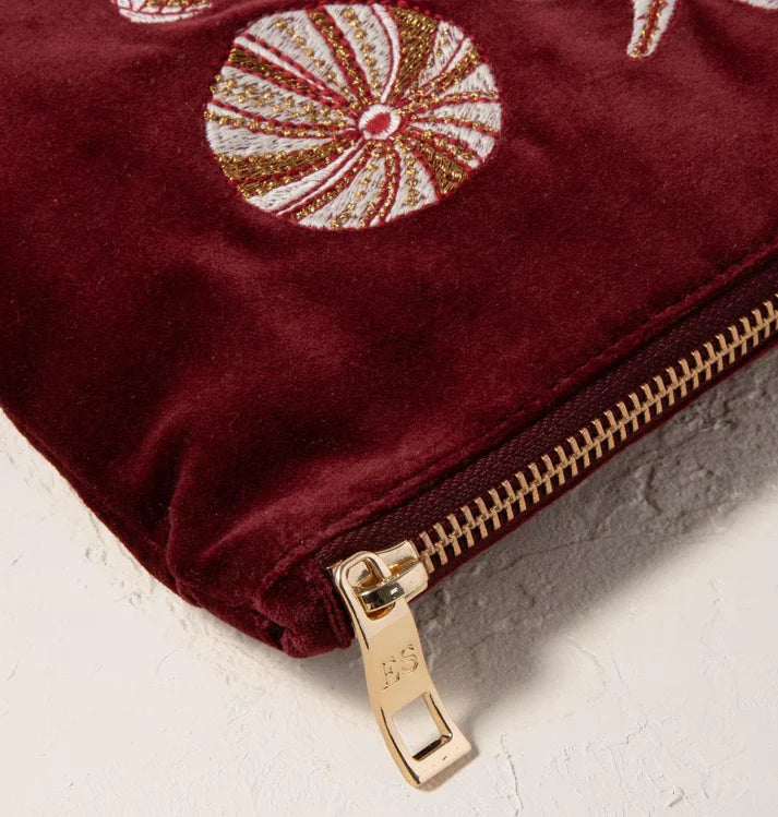Elizabeth Scarlett - Ocean Treasures Velvet Mini Pouch