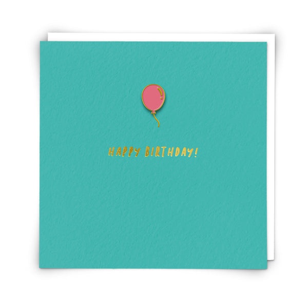 Balloon Birthday Card - Balloon Pin