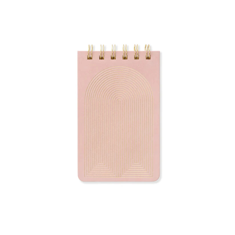 Radiant Rainbow Cloth Covered Notepad
