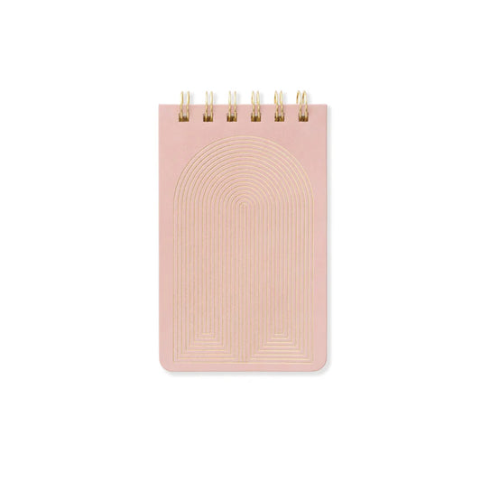 Radiant Rainbow Cloth Covered Notepad
