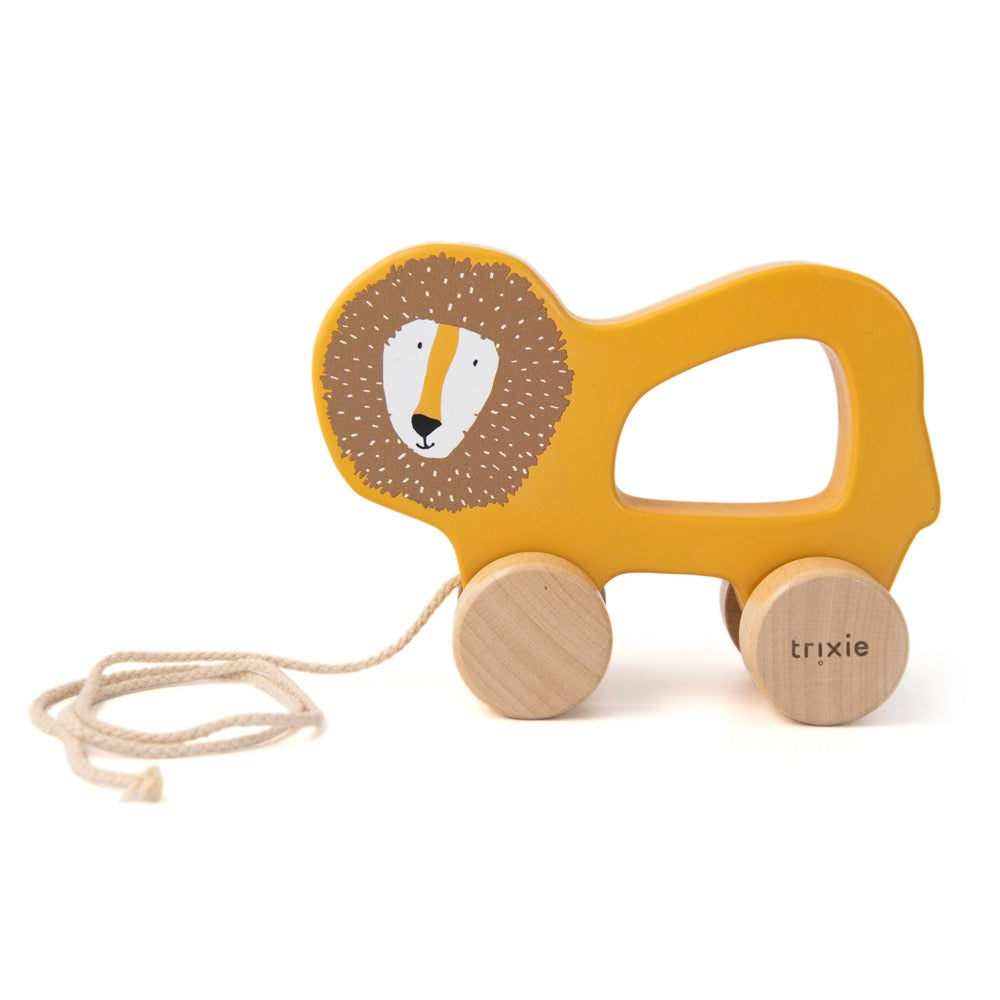 Trixie Pull Along Toy - Lion